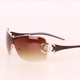 Diamond Big Frame Sunglasses