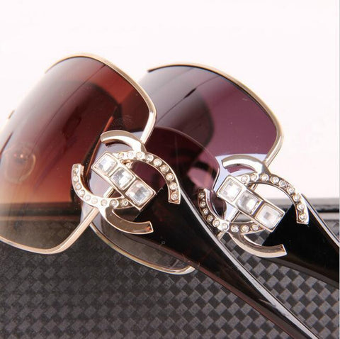 Diamond Big Frame Sunglasses