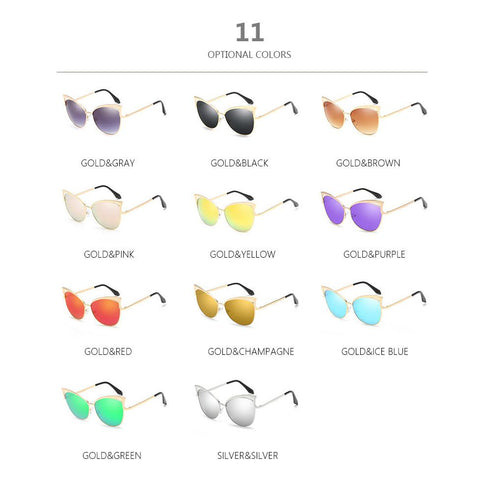 Vintage Fashion Cat Eye Sunglasses