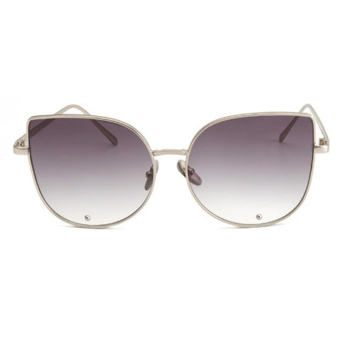 Alloy Frame Cat Eye Sunglasses